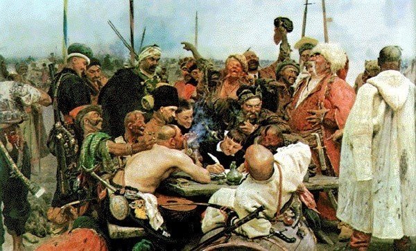 О чем писали запорожцы султану?